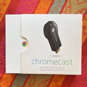 Google Chromecast Streaming HDMI Dongle - Black